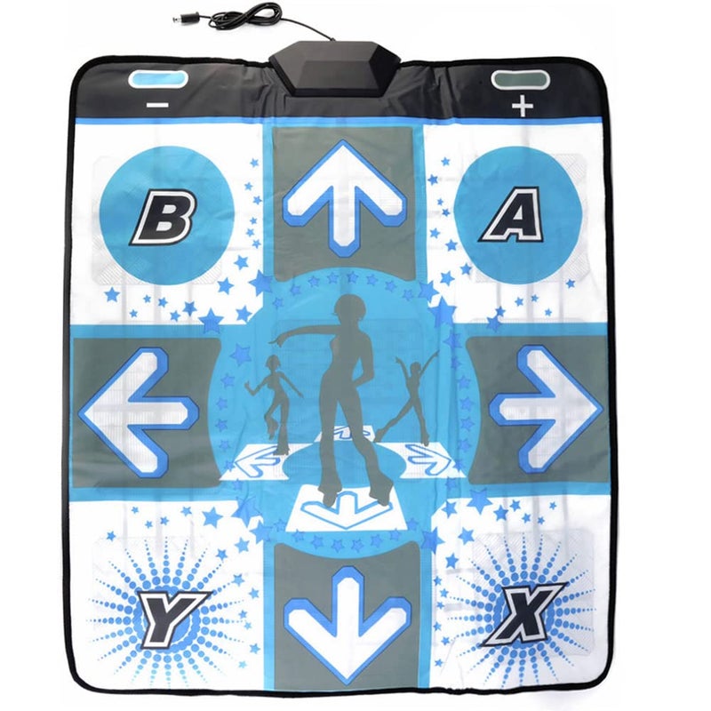 OSTENT Non-slip Dance Pad Dancing Mat for Nintendo Wii Gamecube NGC Console Dance Revolution DDR Video Games - Image 1